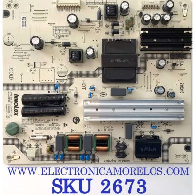 FUENTE ORIGINAL PARA TV VIZIO B0004E000 / SHG6502C-247E / 25-DT0481-X2P1 / P650D308DB / PANEL V650DJ4-D03 / MODELOS MODELO V655-J09 / V655-J09 LIAIG2TX / V655-J09 LINIG2TY	